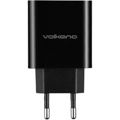 Volkano Cupla Series 31a Dual Output Charger With 2 Cables Clicks