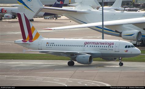 Aircraft Photo Of D Aknm Airbus A Germanwings Airhistory