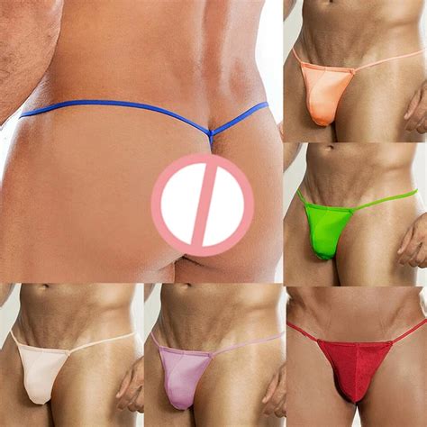 Mens G String Thong Bulge Pouch Panties Micro Bikini T Back Underwear Briefs Picclick Uk