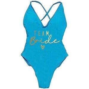 Gyios Bikini Triangolo Donna Sexy Imbottito Costume Da Bagno One Piece Donne Team Bride Costume