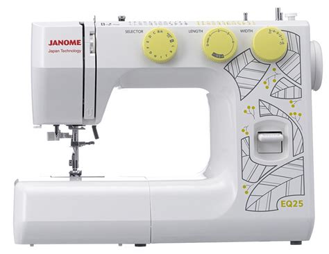 Электромеханическая швейная машина Janome EQ25 — Швейные машины Janome ...