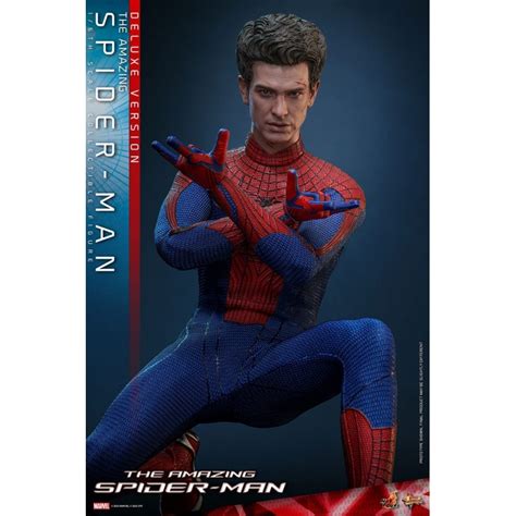 Spider Man Deluxe Hot Toys MMS772 The Amazing Spider Man 1 6 Figure