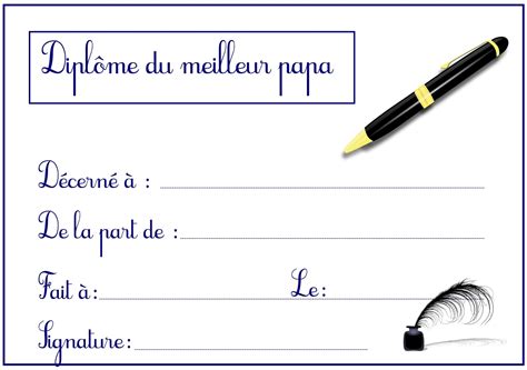 Bester Papa-Diplom zum Ausdrucken