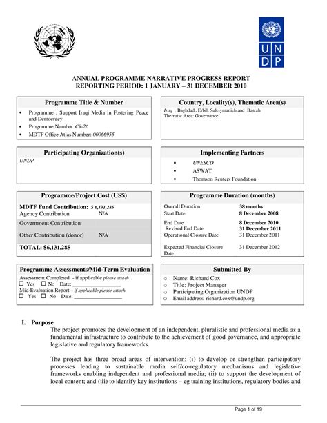 Itf C9 26 Govn Undp Support T Mptf Office