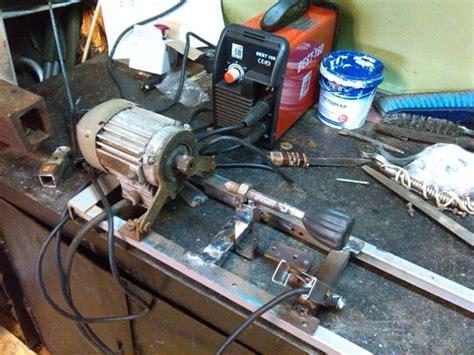 Изготовление токарного станка по дереву своими руками в домашних ...