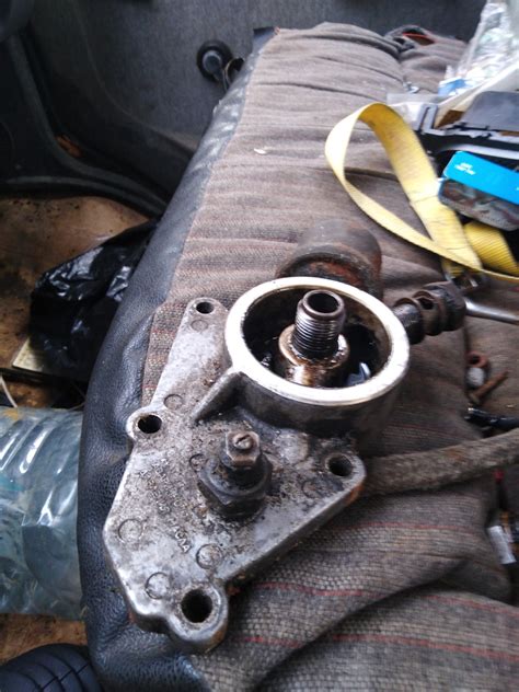 Переходник масленого фильтра — ГАЗ Газель, 2,4 л, 1995 года | тюнинг ...