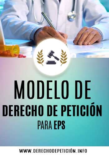 🥇 Modelo De Derecho De Petición Eps En Colombia ️