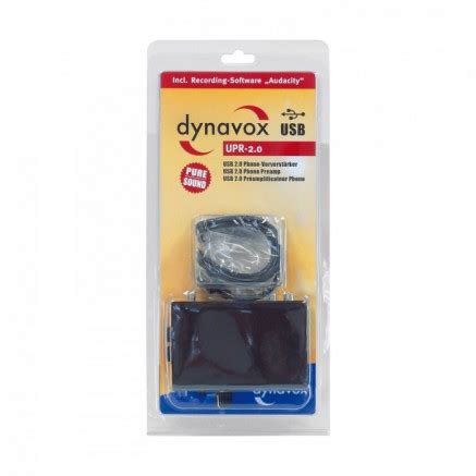 DYNAVOX UPR-2.0 Black купить | Цена на предварительный усилитель, мм/мс ...