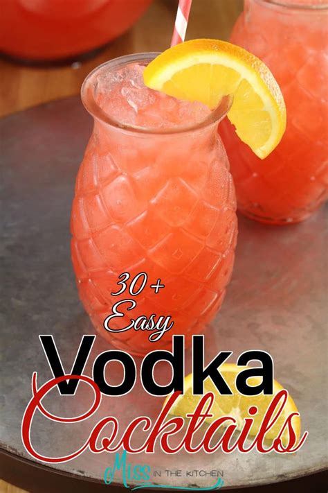 Easy Vodka Cocktails Are Perfect For Parties And Get Togethers With