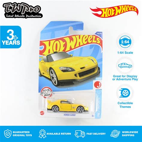 Jual Hot Wheels Reguler Honda S Yellow Kuning Twpro Tw Pro Shopee Indonesia