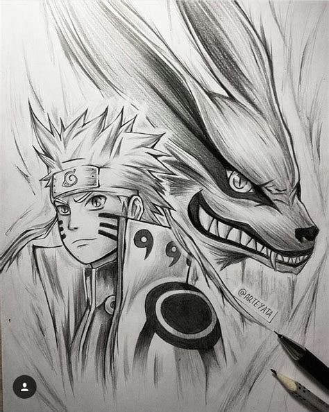 Naruto Preto E Branco Para Imprimir