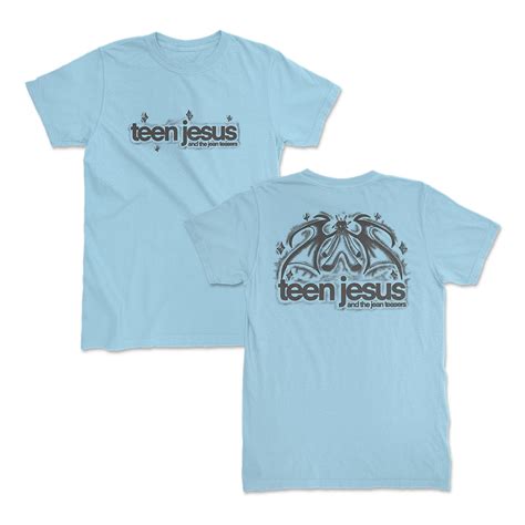 Teen Jesus And The Jean Teasers Airbrush Demon T Shirt Blue Or White