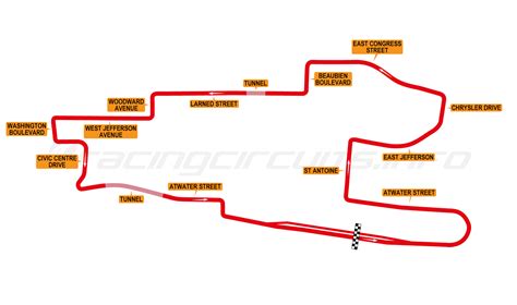 Detroit - RacingCircuits.info