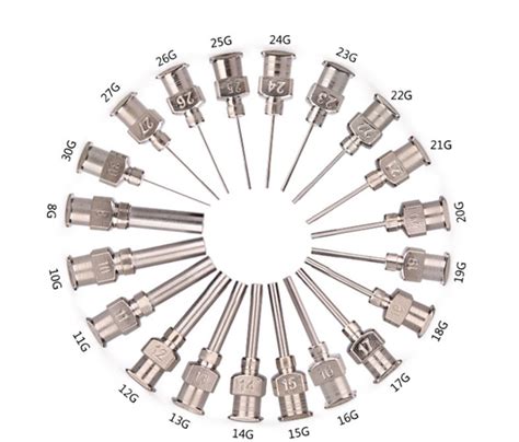 Stainless Steel Blunt Dispensing Needles Inch Anmai Industry