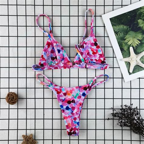 Shop Our Hot Selling Fashion Mini Bikini Sexy Solid Color