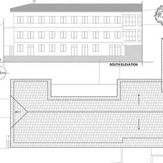 case study  figure shows  plan    shaped roof