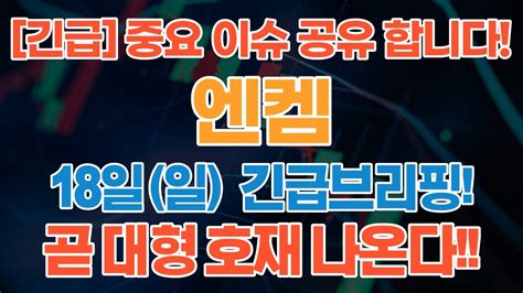 엔켐 주가 전망 2월18일 긴급브리핑 내일 이 구간 집중해서 보셔야 합니다 대형호재 나온다 엔켐 목표주가 엔켐 선대인