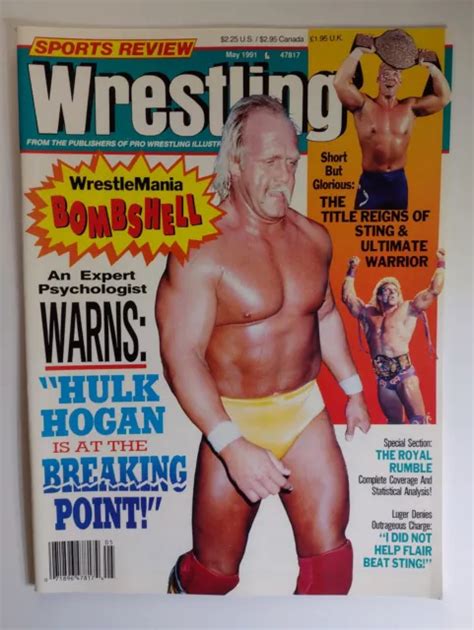 WRESTLINGS MAIN EVENT Magazine May 1991 Sting Ultimate Warrior WWF 16