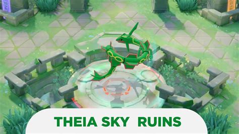 New Map Theia Sky Ruins Pokémon Unite Youtube