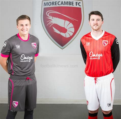 New Morecambe Kits 2016/17 | Morecambe FC Carbrini Shirts 16-17 ...