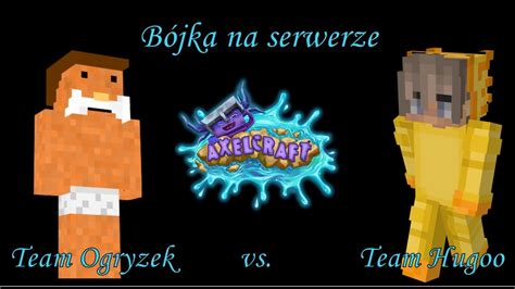 Minecraft AxelCraft pl OneBlock Bójka na serwerze YouTube