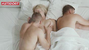 Letsdoeit Busty Blonde Gets Banged By Two Big Cocks Xnxx