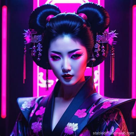 Horror Geisha From Hell Stable Diffusion Online