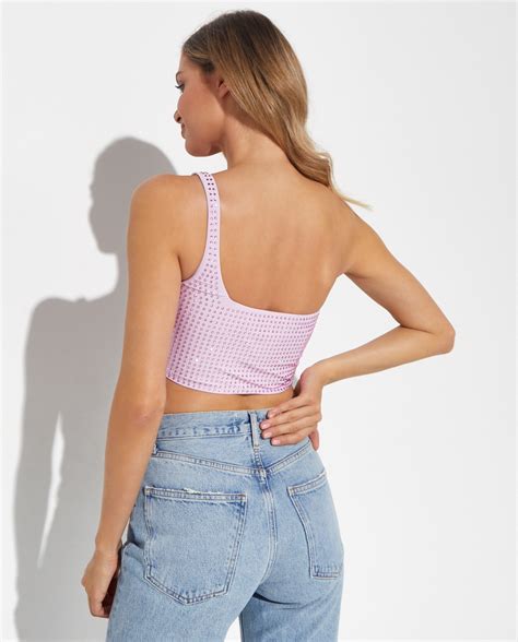 Damski top od bikini na jedno ramię Self Portrait Moliera