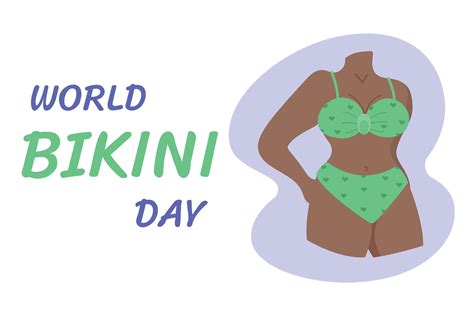 Mundo Bikini D A Vector Ilustraci N De Un Mujer En Bikini Vector En Vecteezy