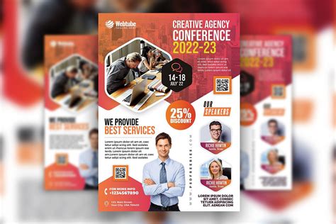Modern Business Seminar Flyer Template Free Download Resource Boy