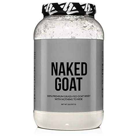 Naked Nutrition Naked Goat Pasture Fed Goat Whey Protein Powder From Small Herd Wisconsin
