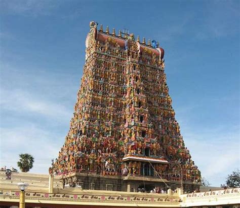 Meenakshi Amman Temple Unique Towers Migrants From A Lost Continent