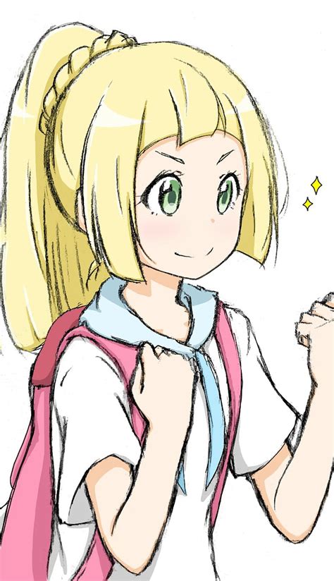 Pokemon Lillie Anime Lillie Pokemon Sol Y Luna Fondo De Pantalla