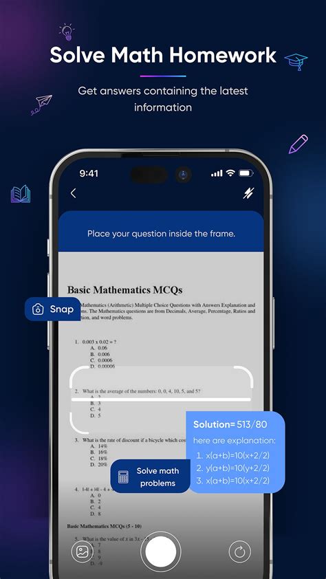 Ai Homework Helper－math Solver Apk للاندرويد تنزيل