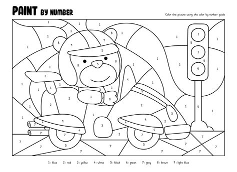 Paint By Number Templates 20 Free Pdf Printables Printablee