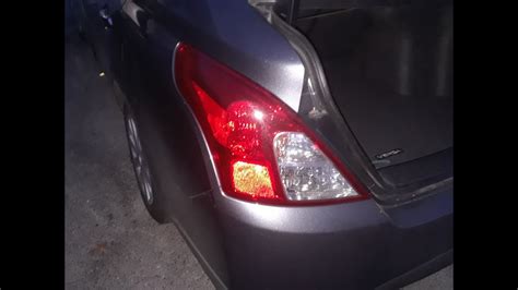 Nissan Versa Tail Light And Bulb Replacement Procedure YouTube