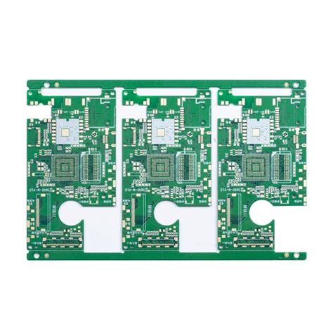 ENIG 3u Surface 6 Layer PCB Green Solder Mask Prototype Printed Circuit