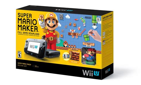 Nintendo Wii U Super Mario Maker Deluxe Set