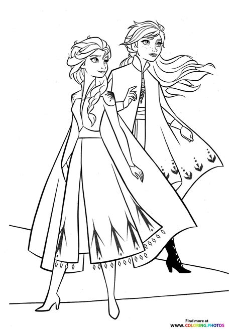 frozen  coloring pages  kids   easy print