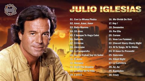 JULIO IGLESIAS TODOS SUS 30 GRANDES EXITOS INMORTALES LAS MEJORES