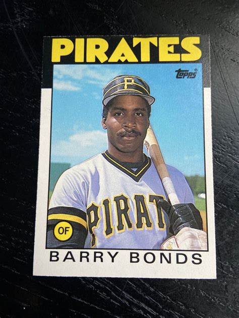 barry bonds topps rookie card 5