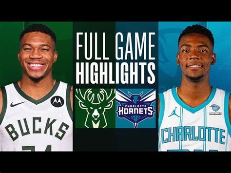 Bucks Defeat Hornets Extend Win Streak To Four