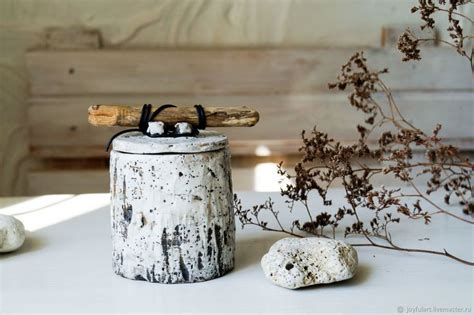 Handmade Ceramic Pottery Sugar Bowl with Lid