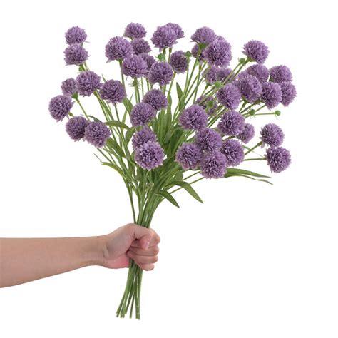 faux floral handheld flower wall decoration lifelike faux flower