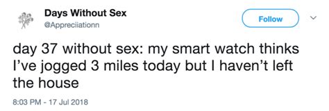 Days Without Sex Tweets That Accurately Capture The Hell Of Not