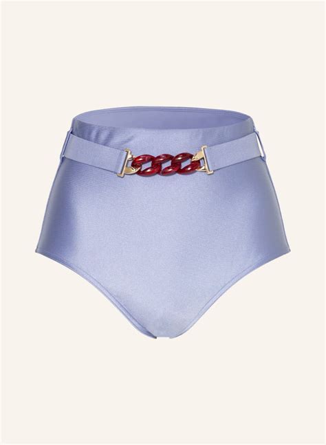 ZIMMERMANN High Waist Bikini Hose CIRA CHAIN BELT In Helllila Breuninger