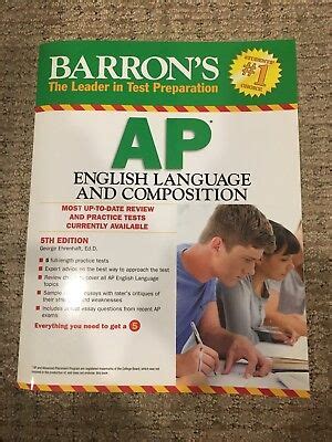 Barron S Ap English Language And Composition Fifth Edition George