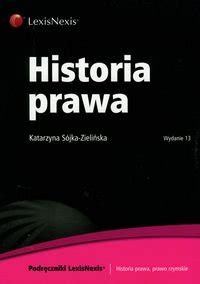 Historia Prawa Katarzyna S Jka Zieli Ska Abebooks