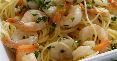 Just Cooking: Shrimp Scampi over Angel Hair Pasta