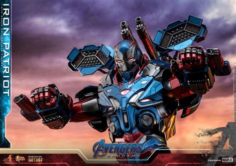 Hot Toys Avengers Endgame Iron Patriot Is Ready For A Fight